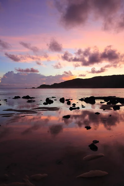 Sunset in the sea — Stock Photo, Image