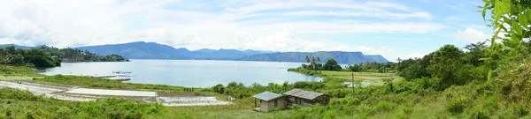 Panorama över lake toba — Stockfoto