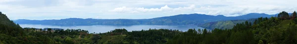 Panorama do Lago toba — Fotografia de Stock