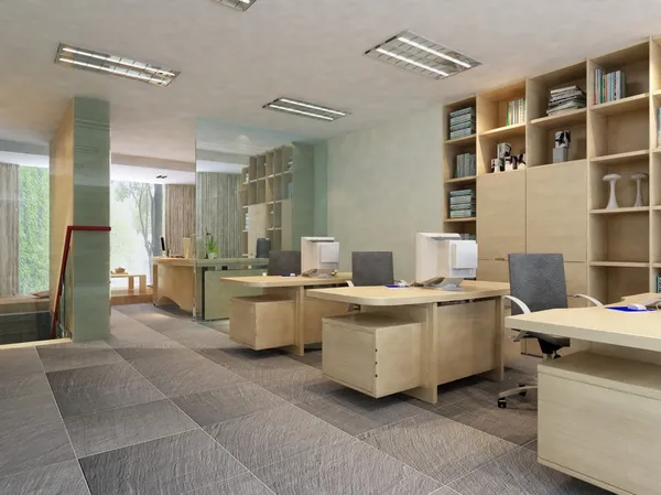 Modern office interior — Stock Photo, Image