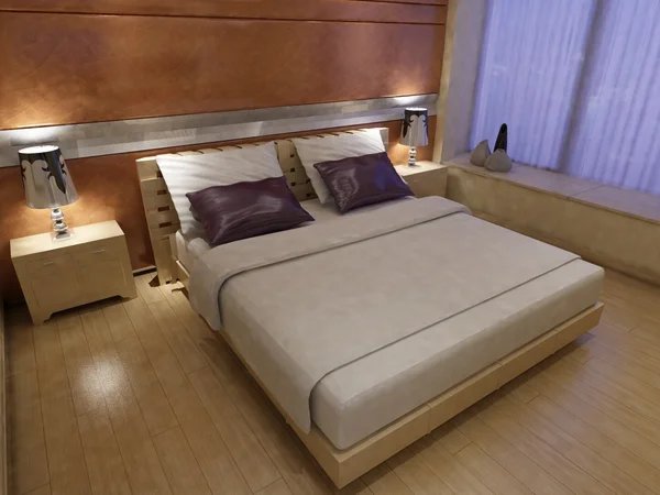 Quarto de cama — Fotografia de Stock
