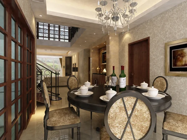 ev iç 3d rendering