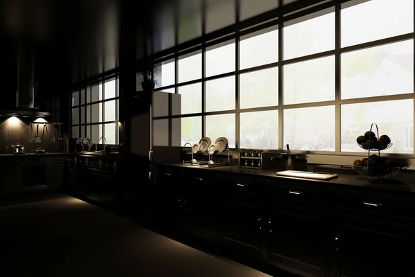 Sala de cozinha — Fotografia de Stock
