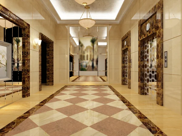 Empty lobby interior — Stock Photo, Image