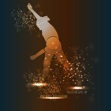 parti arka plan. vektör