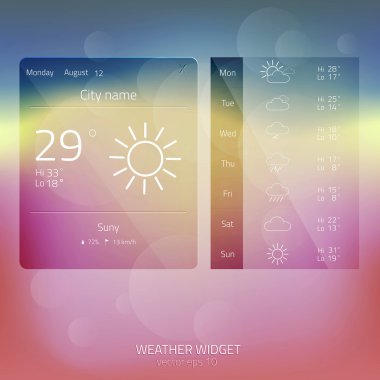 Hava widget, düğme, işaret, sembol, amblem, sticker, logo için