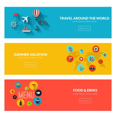 düz tasarlanmış afiş