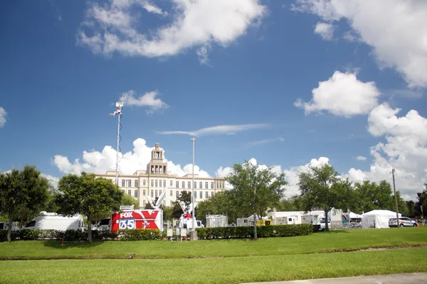 Mediální cirkus v sanford, florida — Stock fotografie