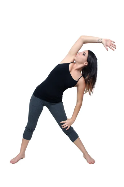 Athletic Woman Stretching (1) — Stock Photo, Image