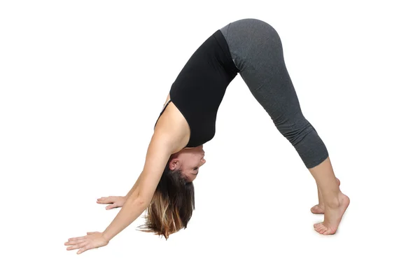 Yoga motion kvinna (5) — Stockfoto