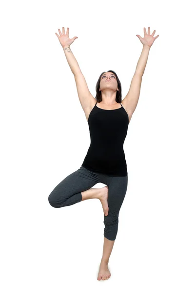 Yoga Excercise Woman (7) — Stock Photo, Image