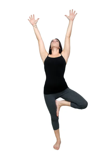 Yoga Excercise Woman (8) Royalty Free Stock Photos