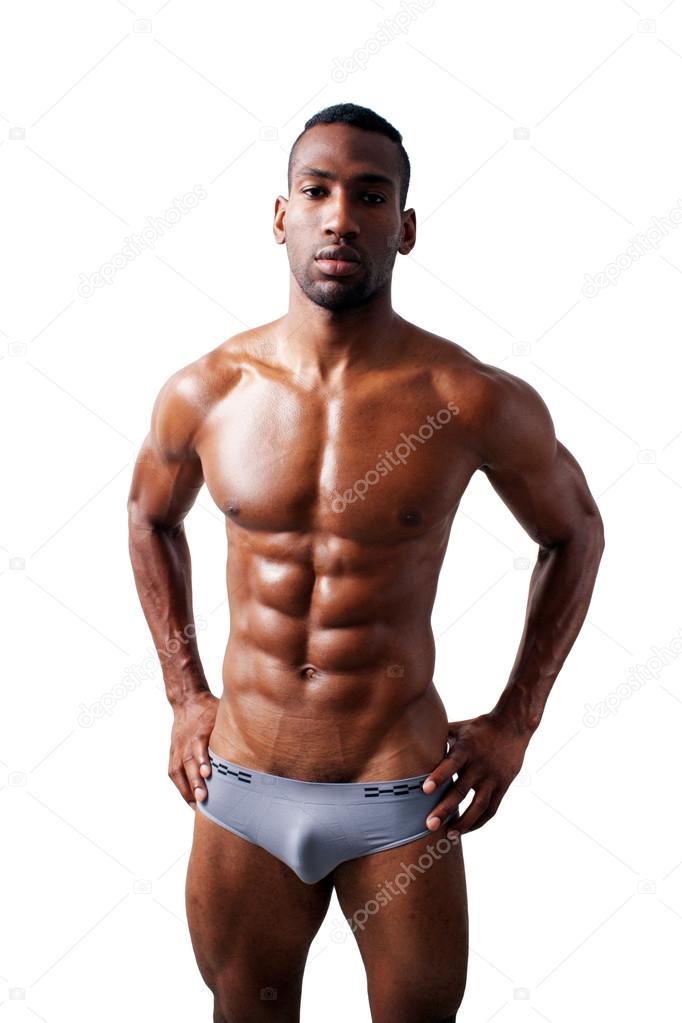 Handsome Muscular Black Man (11)