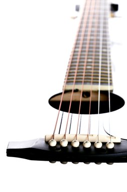 bir gitar dizeleri.