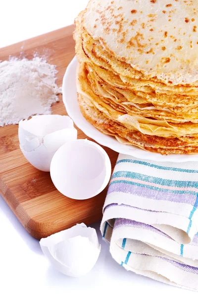 Pile of pancakes. — Stock Photo, Image