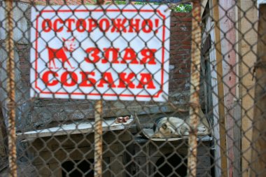 kötü köpek hakkında uyarı