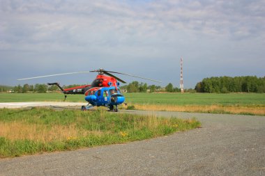 Helikopter acil tıp heliport