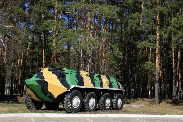 Soviet armored personnel carrier - BTR-80 — Stock Photo, Image