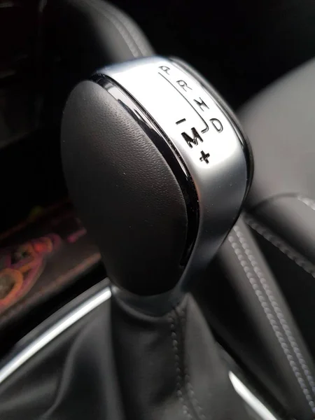 Gearshift Lever Car — Stock Photo, Image