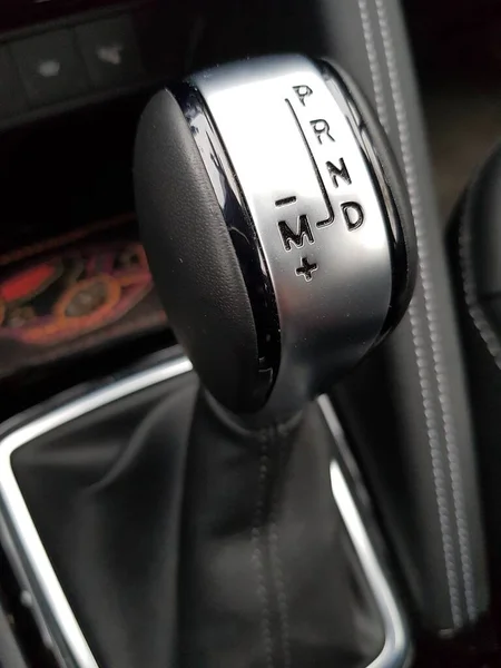 Gearshift Lever Car — Stock Photo, Image