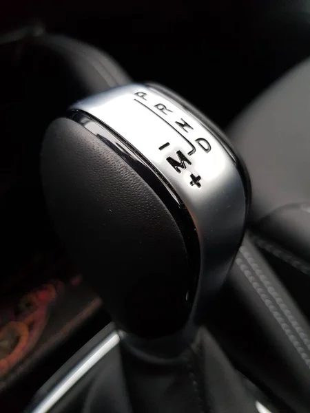 Gearshift Knob Car — Stock Photo, Image