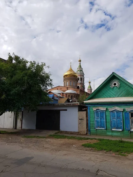 Stenen Oude Christelijk Orthodoxe Kerk — Stockfoto