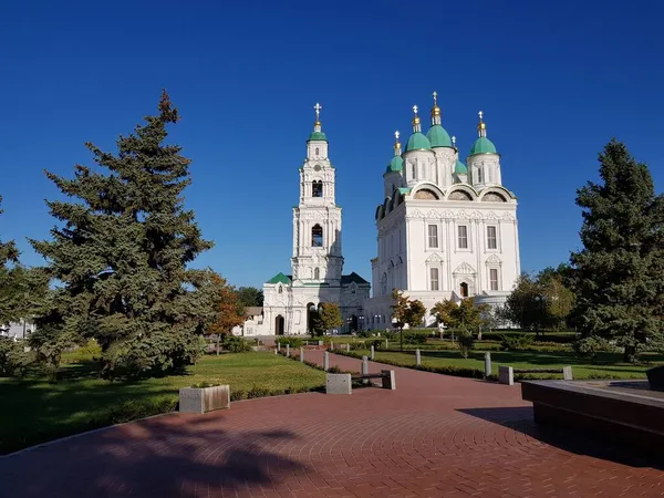 Oude Stenen Christelijk Orthodoxe Kerk — Stockfoto