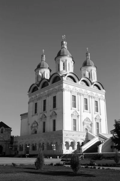 Alte Christlich Orthodoxe Kirche Aus Stein — Stockfoto