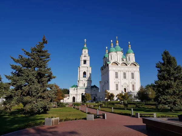 Oude Stenen Christelijk Orthodoxe Kerk — Stockfoto