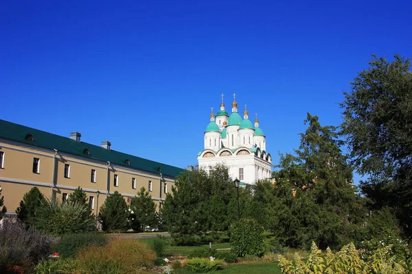 Oude Christelijke Orthodoxe Kerk Het Park — Stockfoto