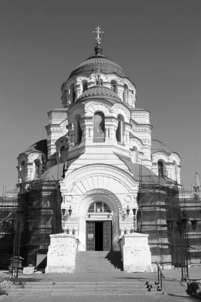 Starověký Kámen Ortodoxní Křesťanský Kostel — Stock fotografie