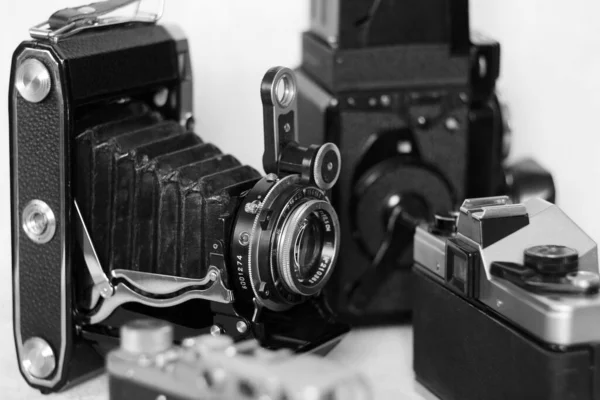 Vintage Afstandszoeker Slr Filmcamera — Stockfoto