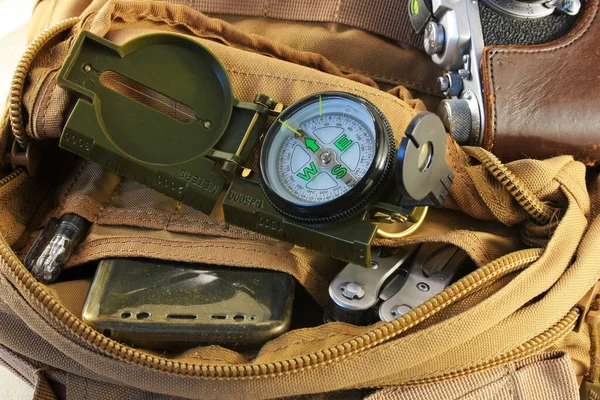 Compass Multitool Camera Backpack — Photo