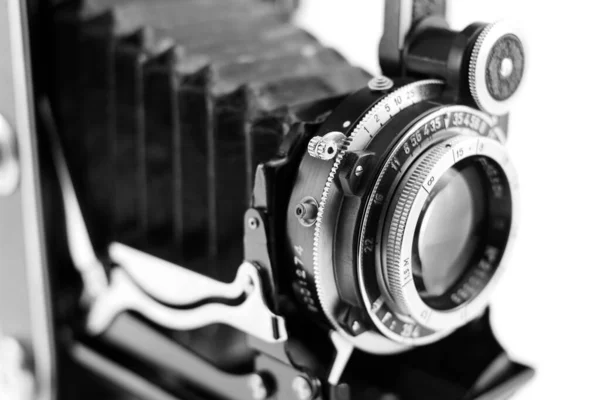 Rangefinder Filmcamera Met Vintage Lens — Stockfoto