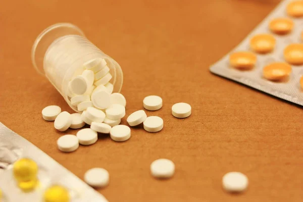Tabletter För Behandling Sjukdomen — Stockfoto