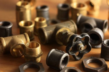 Tesisat için eski tesisat tesisatı.