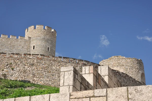 Skopje Festung kale - Südmauer — Stockfoto