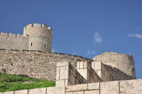 Benteng Skopje Kale - Dinding selatan — Stok Foto