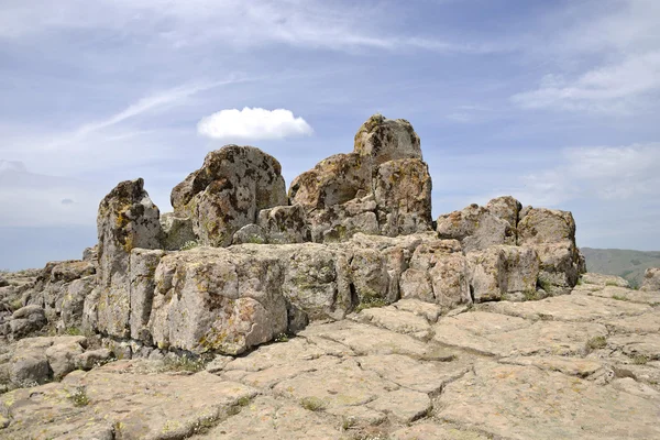 Megalithic architecture - observatory Kokino — Stock Photo, Image