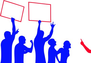 Protest clipart