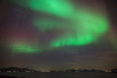 Aurora borealis Norveç