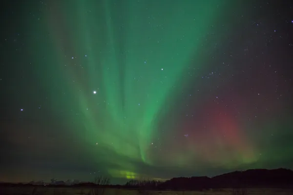 Aurora Borealis en Norvège — Photo