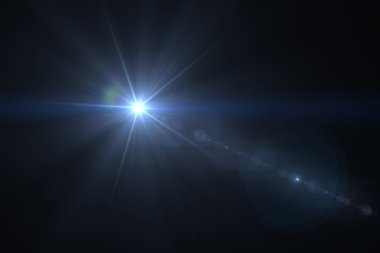 Dijital lens flare