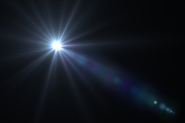 Dijital lens flare