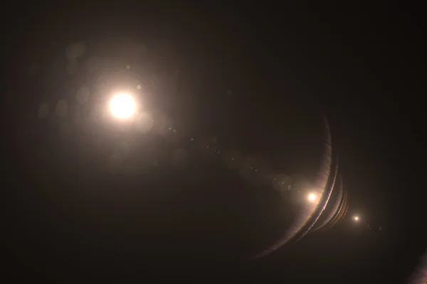 Sıcak dijital lens flare — Stok fotoğraf