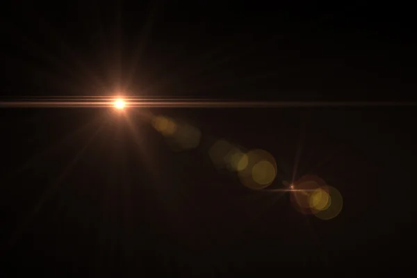 Sıcak dijital lens flare — Stok fotoğraf