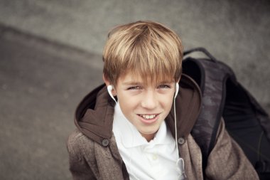 ceketi giyen genç portresi