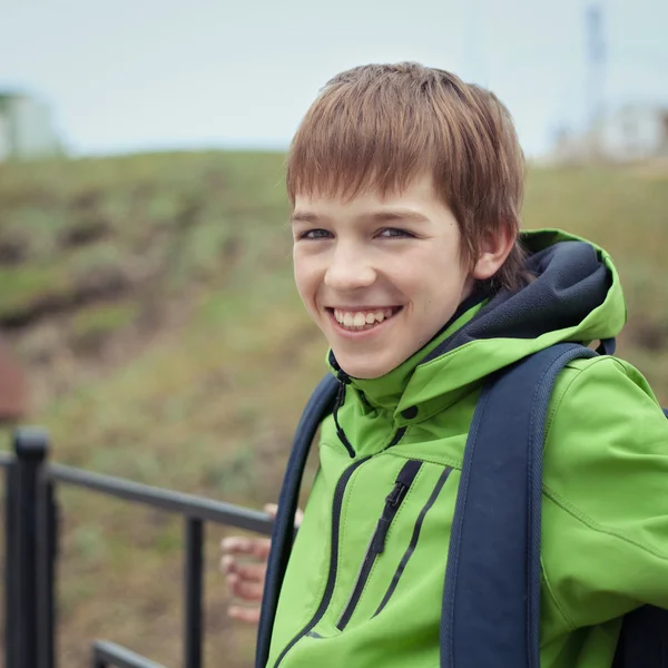 Portrait of teen, outdoor — Stock Photo, Image