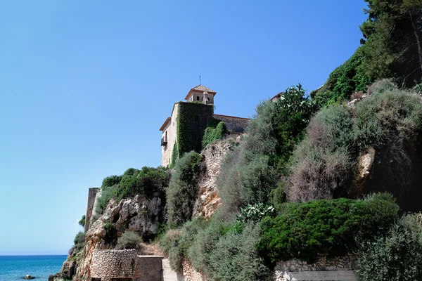 スペインの城の廃墟 — ストック写真
