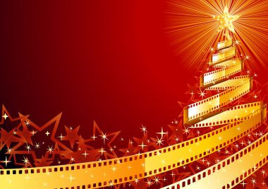 Film şeridi çam ağacı